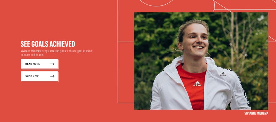 Adidas Web Content