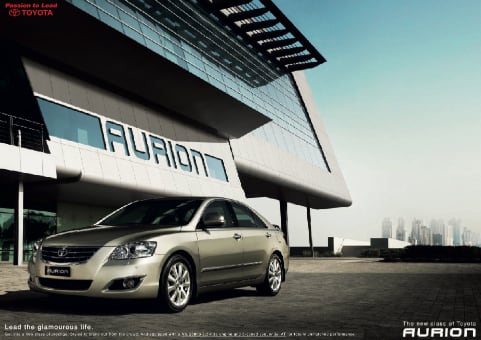 Toyota Aurion Ad