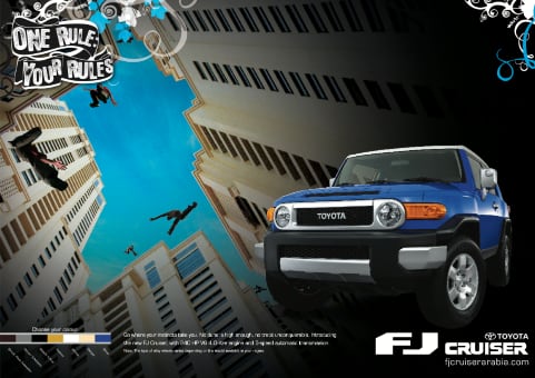 Toyota FJ Cruiser Ad