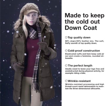 Uniqlo Down Coat Ad